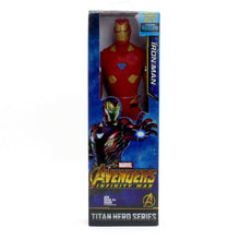 Load image into Gallery viewer, Marvel Avengers Infinity War 30CM Super Hero Spider Man Iron Man Thanos Wolverine Spider Man Iron Man Action Figure Toy Dolls