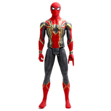 Load image into Gallery viewer, Marvel Avengers Infinity War 30CM Super Hero Spider Man Iron Man Thanos Wolverine Spider Man Iron Man Action Figure Toy Dolls