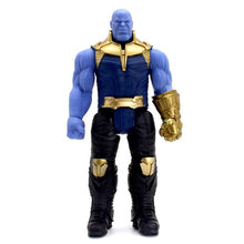 Load image into Gallery viewer, Marvel Avengers Infinity War 30CM Super Hero Spider Man Iron Man Thanos Wolverine Spider Man Iron Man Action Figure Toy Dolls