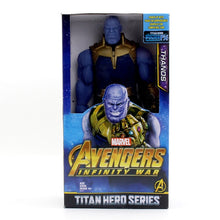 Load image into Gallery viewer, Marvel Avengers Infinity War 30CM Super Hero Spider Man Iron Man Thanos Wolverine Spider Man Iron Man Action Figure Toy Dolls
