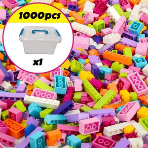 NEW 250-1000 Pieces Model Building Blocks Kits Creative DIY Bricks Toys For Children Christmas Gifts Compatible With Legoings